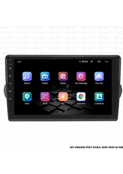 Fiat Egea Android Multimedya 4gb Ram Carplay Navigasyon Ekran