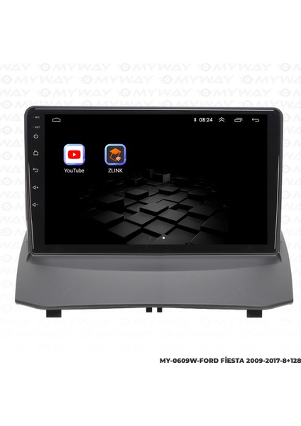 Ford Fiesta Android Multimedya 4gb Ram Carplay Navigasyon Ekran