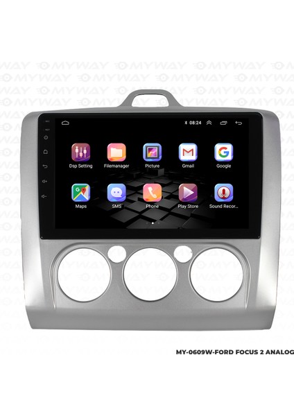 Ford Focus 2 Android Multimedya 4gb Ram Carplay Navigasyon Ekran