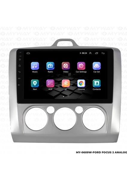 Ford Focus 2 Android Multimedya 4gb Ram Carplay Navigasyon Ekran