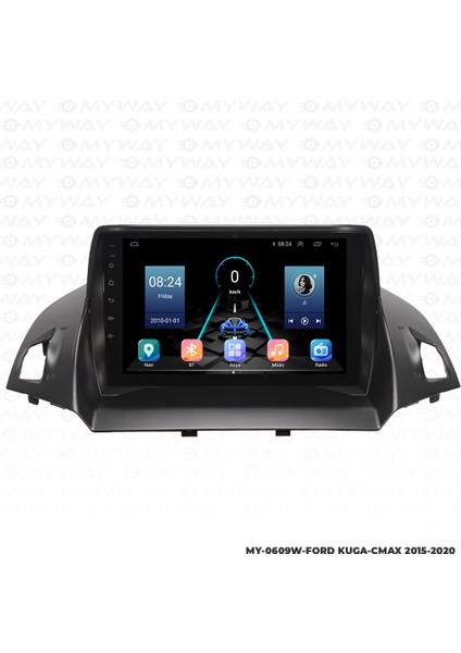 Ford C-Max Android Multimedya 4gb Ram Carplay Navigasyon Ekran
