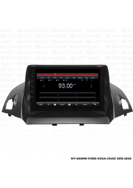 Ford C-Max Android Multimedya 4gb Ram Carplay Navigasyon Ekran