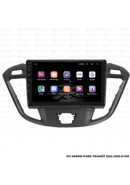 Ford Transit Android Multimedya Carplay Navigasyon Ekran - 8gb RAM+128 GB HDD - Myway fiyatları