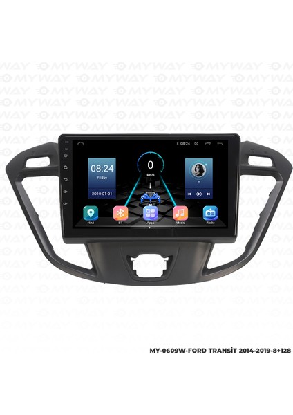 Ford Transit Android Multimedya Carplay Navigasyon Ekran - 8gb RAM+128 GB HDD - Myway fırsatları