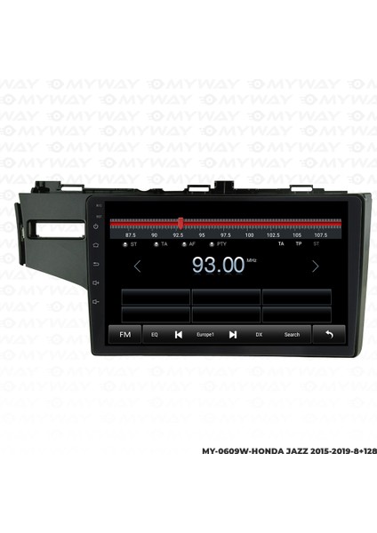 Honda Jazz Android Multimedya 4gb Ram Carplay Navigasyon Ekran