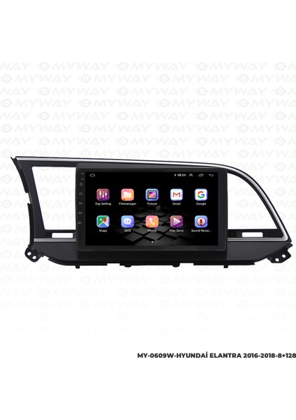 Hyundai Elantra Android Multimedya 4gb Ram Carplay Navigasyon Ekran