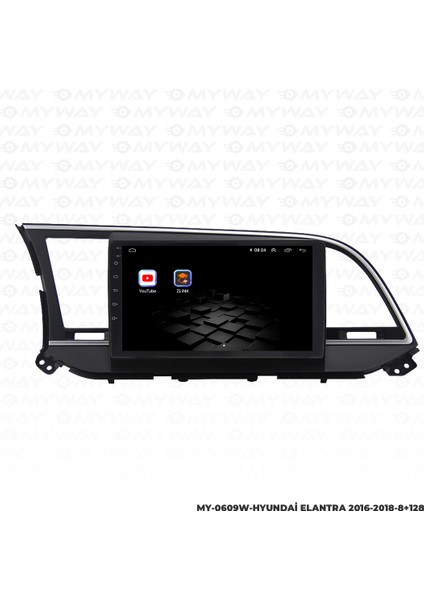 Hyundai Elantra Android Multimedya 4gb Ram Carplay Navigasyon Ekran