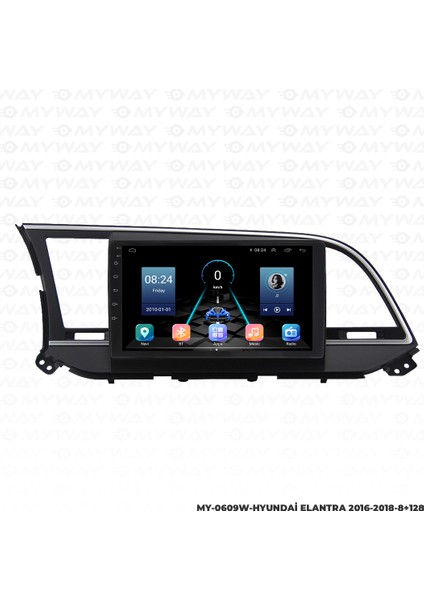 Hyundai Elantra Android Multimedya 4gb Ram Carplay Navigasyon Ekran