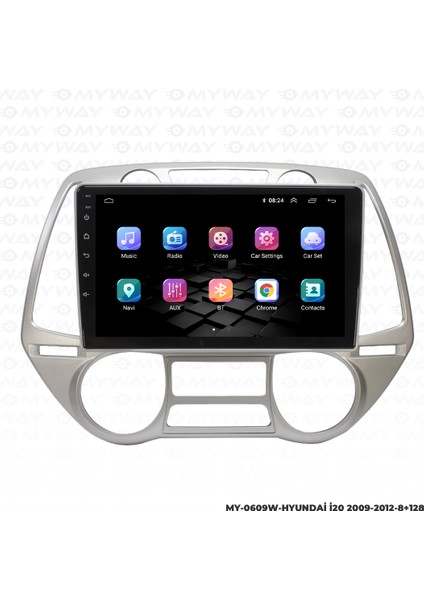 Hyundai I20 Android Multimedya 4gb Ram Carplay Navigasyon Ekran