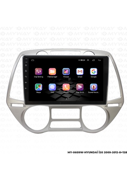 Hyundai I20 Android Multimedya 4gb Ram Carplay Navigasyon Ekran