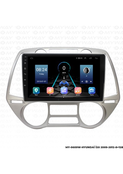 Hyundai I20 Android Multimedya 4gb Ram Carplay Navigasyon Ekran