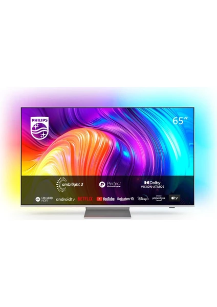 65PUS8807 65" 165 Ekran Uydu Alıcılı Android Smart LED TV