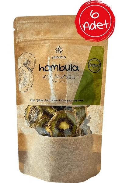 Hombula Kurutulmuş Kivi 6 x 25 gr