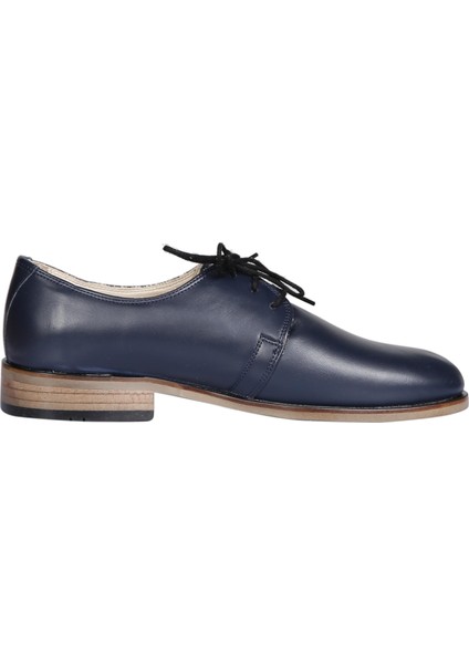 Bayan Lacivert Kundura %100 El Yapımı ve Deri Ayakkabı fiyatları