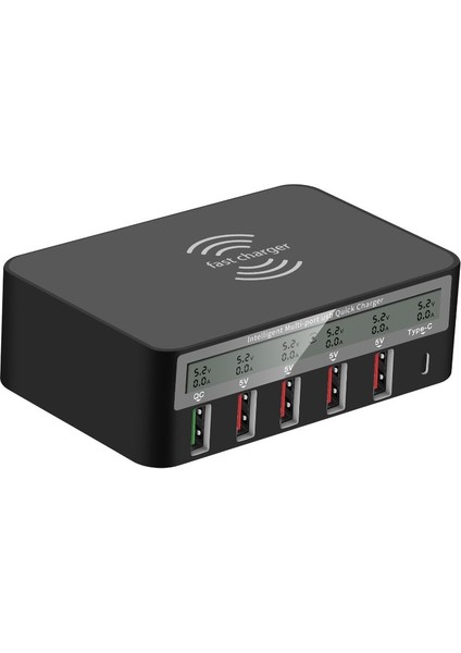 Birden Çok Cihaz Için Şarj Istasyonu 5 USB Bağlantı Noktaları Hızlı Şarj(Yurt Dışından) indirimleri