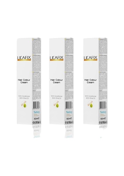 4/65 Şarap Kızılı 3'lü Krem Tüp Boya 60 Ml.