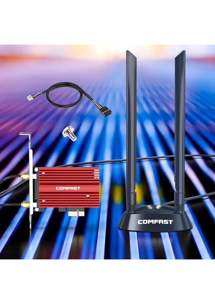 AX181PLUS Wifi 6e Ağ Kartı Pcı-E Masaüstü 64-Bit Için 3000MBPS (Yurt Dışından) fırsatları