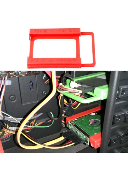 2.5 '' Ila 3.5 '' /hdd Tepsisi Montaj Adaptörü Braket Tutucusu (13214MM) Renk (Yurt Dışından)