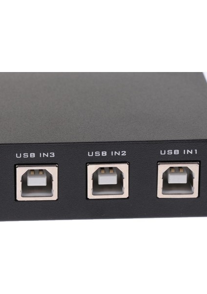 4ports USB 2.0 Manuel Paylaşım Anahtarı Anahtar Hub, Yazıcı, Pc (Yurt Dışından)