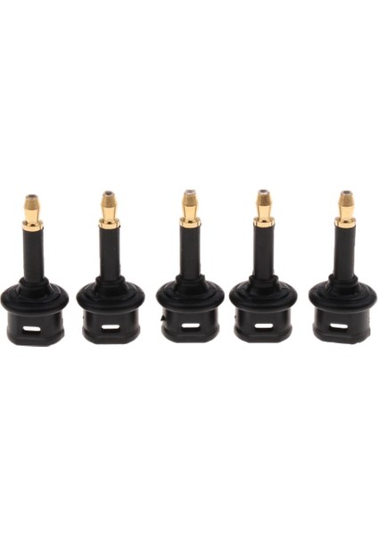 5 Adet Fiber Optik Dişi (Toslink Mini) 3.5mm Mini Erkek Adaptör (Yurt Dışından)