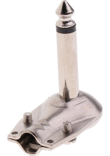 1/4 '' Mono Gitar Ts 6.35MM Dik Açı Lehim Tipi Fono Erkek Konnektörü (Yurt Dışından)