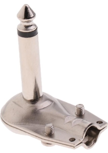 1/4 '' Mono Gitar Ts 6.35MM Dik Açı Lehim Tipi Fono Erkek Konnektörü (Yurt Dışından)