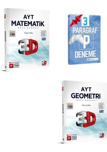 AYT Matematik Geometri Soru Bankası Set