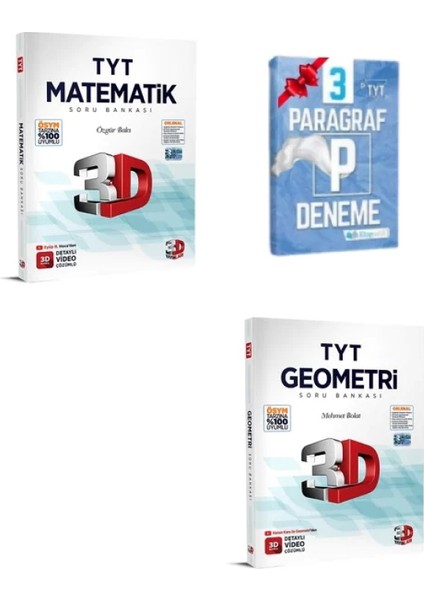 TYT Matematik ve Geometri Soru Bankası Seti