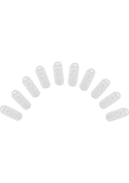 10 Parça Suçlu Klipsleri Temizleme Şerit Zanaat Dikiş 25 mm (Yurt Dışından)