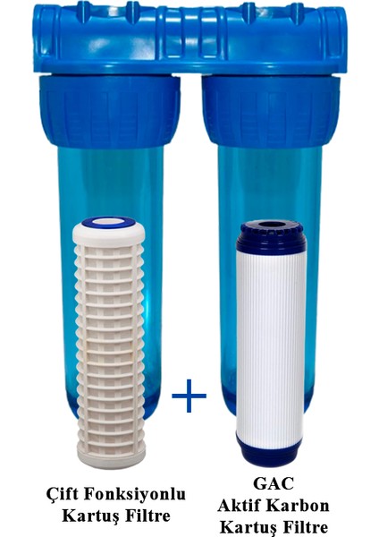 Tat ve Koku Önleyici Su Arıtma Cihazı Filtre 10" Inç