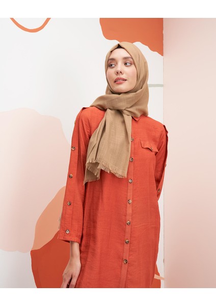 Keten Vual Şal - Kehribar fiyatları