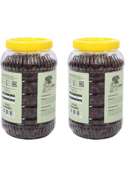 161-180 Kalibre Siyah Zeytin 1950 gr 2'li Paket