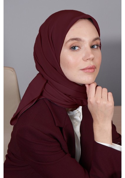 Medine Ipeği Eşarp - Bordo
