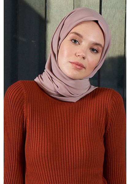 Medine Ipeği Eşarp - Vizon