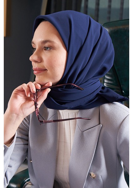 Medine Ipeği Eşarp - Lacivert