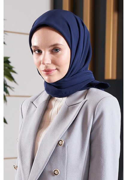 Medine Ipeği Eşarp - Lacivert modelleri
