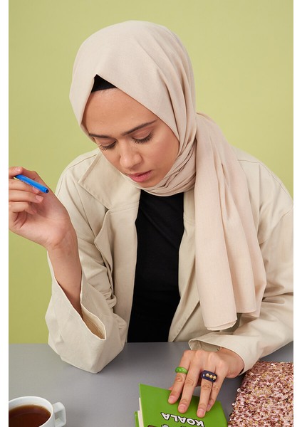 Taşlanmış Pamuk Şal - Inci fiyatları