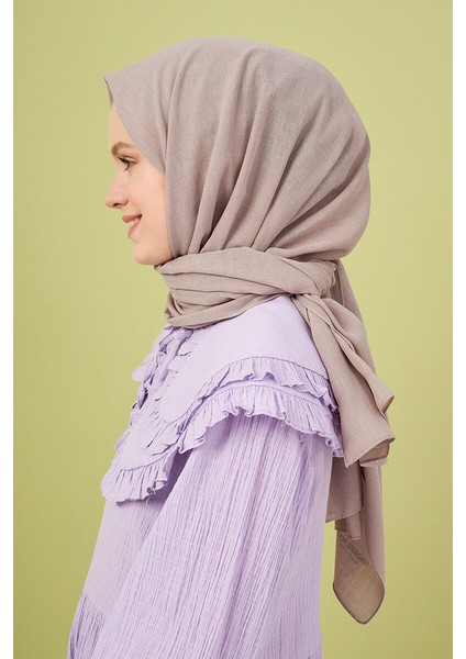 Taşlanmış Pamuk Şal - Vizon fiyatları