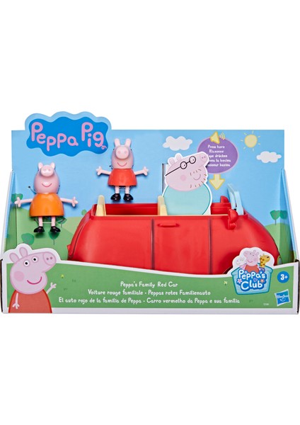 Peppa Pig Kırmızı Aile Aracı F2184