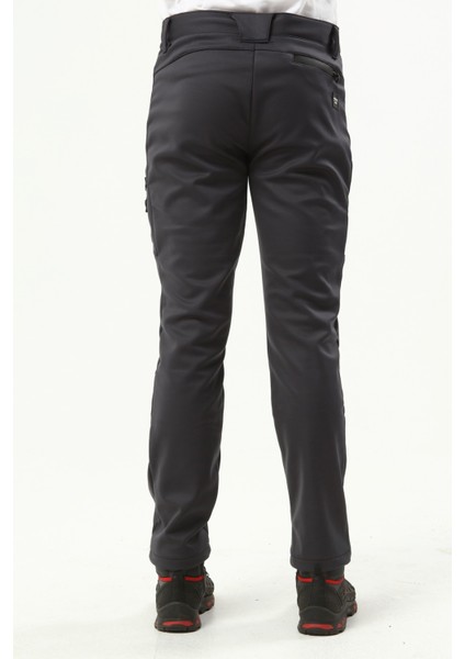 Ghassy Co.erkek Içi Polarlı Tactical Outdoor Su Geçirmez Koyu Gri Softshell Pantolon fırsatları