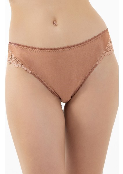 770 Kadın Arkası Dantelli Külot-Kiremit fiyatları