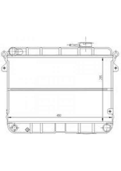 Radyatör M131 Em-Ym 470X292X34 2 Sira Al Pl Sistem