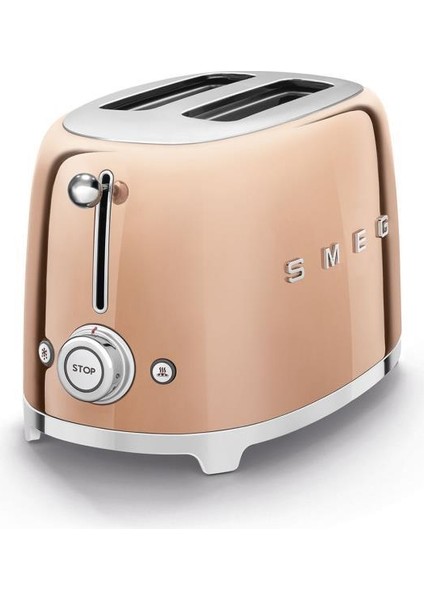 Smeg Ekmek Kızartma Makinesi Rose Gold TSF01RGEU