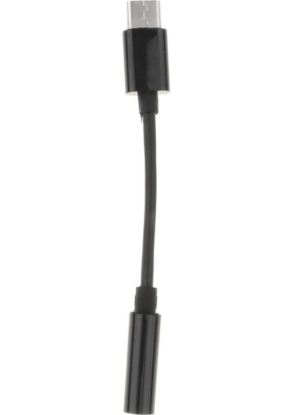 C Tipi - 35 mm Ses Kablo Adaptörü Aux Kulaklık Jakı Için 2 Parça (Yurt Dışından)