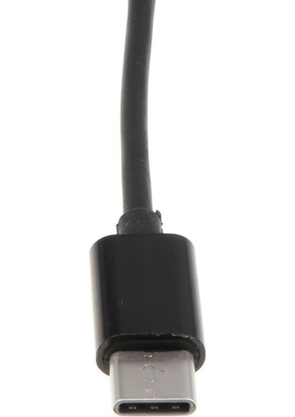 C Tipi - 35 mm Ses Kablo Adaptörü Aux Kulaklık Jakı Için 2 Parça (Yurt Dışından)