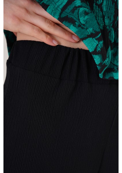 6543 Örme Pantolon - Siyah fırsatları
