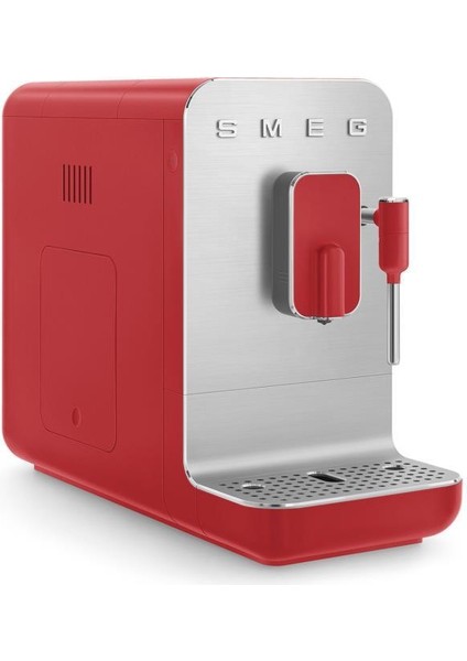 Smeg Otomatik Kahve Makinesi Kırmızı-Gümüş BCC02RDMEU