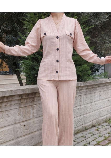 Kadın Bluz Pantolon Takımı