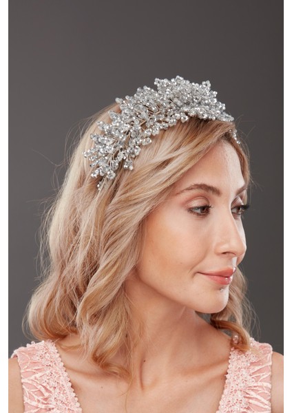 Gelin Kına Saç Aksesuarı,gelin Tacı,kına Tacı