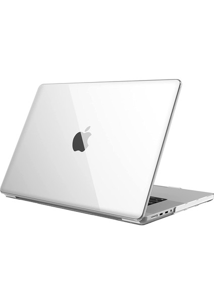 Apple Macbook Pro 2023 14 Inç M2 Pro/max A2779 Uyumlu Kılıf Sert Parlak Üst ve Alt Koruma Kapağı